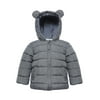 Rokka&Rolla Baby Boys' Warm Winter Coat - Toddler Fleece Puffer Jacket, Sizes 6-24M