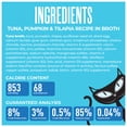 thumbnail image 4 of (12 pack) Tiki Cat Friends Mousse Tuna, Pumpkin & Tilapia, 2.8 oz pouch, 4 of 10