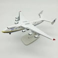 thumbnail image 2 of Metal Alloy Antonov An-225 Mriya Airplane Model 1/400 Scale Replica Model Airplane Toy for Collection, 2 of 2