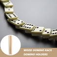 thumbnail image 5 of KAKOWELY tile holder 6pcs Wood Domino Tile Tray Domino Tiles Holder Domino Tile Stands Diy Wooden Domino Racks Displaying Holder Multi-Function Domino Holders, 5 of 5