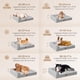 thumbnail image 2 of Cama para perros EHEYCIGA, de espuma viscoelástica, ortopédica, impermeable, mediana, 2 of 9