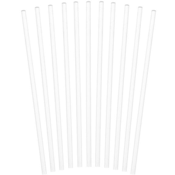 FRCOLOR Acrylic Lollipop Sticks for Stirring Use Versatile Decorative Cake Sticks Transparent Color 100 Pieces