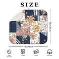 thumbnail image 4 of Pioneer Flower Floral Print Pattern Dish Drying Mat for Kitchen 1 Pack, Ultra Absorbent Microfiber Dishes Drainer Mats,16"x18", 4 of 6