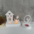 thumbnail image 2 of C Adornos Molde de Silicona Portavelas Base Molde de Silicona DIY Cemento Yeso Decoraciones para el Hogar Molde Molde de Resina, 2 of 5