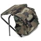 thumbnail image 4 of Backpack Chair 600D Oxford Cloth Reinforced Steel Pipe Large Storage Capacity Folding Stool for Fishing Camping, 4 of 5