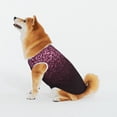 thumbnail image 4 of Pofeuu Pink Glitter Sparkles A Print Dog Clothes Fashionable Sleeveless Pet Vest Cotton Dog Shirt, Ideal for Small, Medium, and Large Breeds-4X-Large, 4 of 7