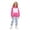 d-Hot Pink, variant on Girls Tracksuit Solid Color 2 Piece Back to School Outfit,Long Sleeve Pullover Hoodie & Elastic Sweatpants for School Daily Wear 3-4 Years
