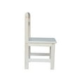 thumbnail image 4 of International Concepts Unfinished Solid Wood 27-Inch Tall Accent Table, Slim Pedestal, 4 of 9