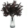 thumbnail image 3 of Babys Breath Artificial Flowers Black Fake Silk Flowers for Halloween Home Decor Floral Arrangement Table Centerpieces (, Black), 3 of 5