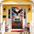 thumbnail image 4 of Independence Day Door Cover Hanging Cloth Background Cloth Anniversary Celebration, 4 of 6
