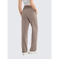 thumbnail image 4 of Weardear Straight Leg High Waisted Sweatpants Womens Casual Workout Pants with Inner Drawstring and Side Pockets, 4 of 6