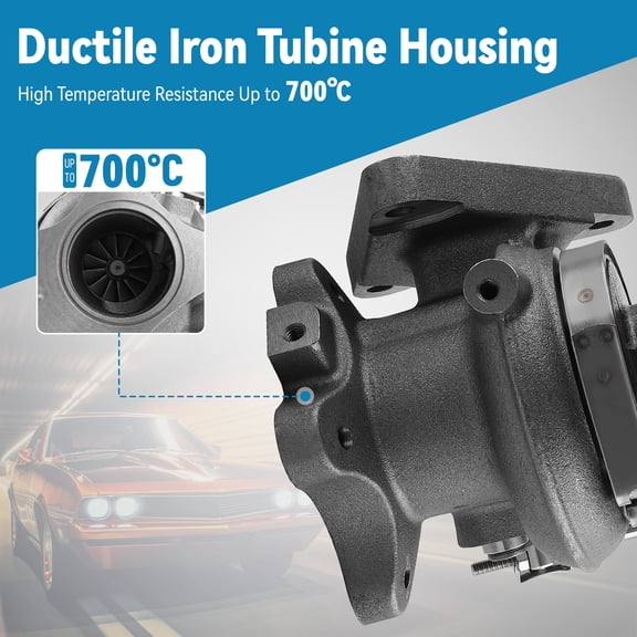 BFO Turbo Turbocharger for International Navistar Truck 7.6L with I334 Maxxforce DT Engine 2003-2012, 1155-990-0047 179360 179477 179299