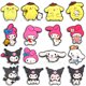 thumbnail image 4 of 2023 Nueva linda caricatura Hello Kitty Perro de orejas grandes Melody Sanrio Exportación transfronteriza Hebilla de zapato especial Flor de zapato, 4 of 5