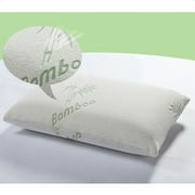 Memory Foam Pillow Queen Size, Premium Firm Hypoallergenic Bamboo Fiber Memory Foam Pillow Queen (Single/Nantong)