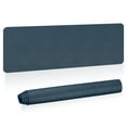 thumbnail image 1 of Uxcell 55"x17" Alfombrilla de escritorio grande, almohadilla de escritorio de cuero PU de doble cara, azul oscuro, 1 of 6