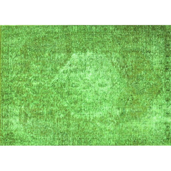 Ahgly Company Indoor Rectangle Persian Green Traditional Area Rugs, 2' x 3'
