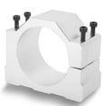 thumbnail image 1 of CNC Motor Bracket, Aluminum Spindle Motor Mount Bracket Clamp with Screws Tool Set for Spindle CNC Engraving Millng Machine(80MM Clamp), 1 of 5