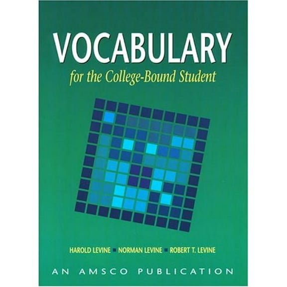 Pre-Owned Vocabulary for the College Bound Student (Paperback) 1567651046 9781567651041