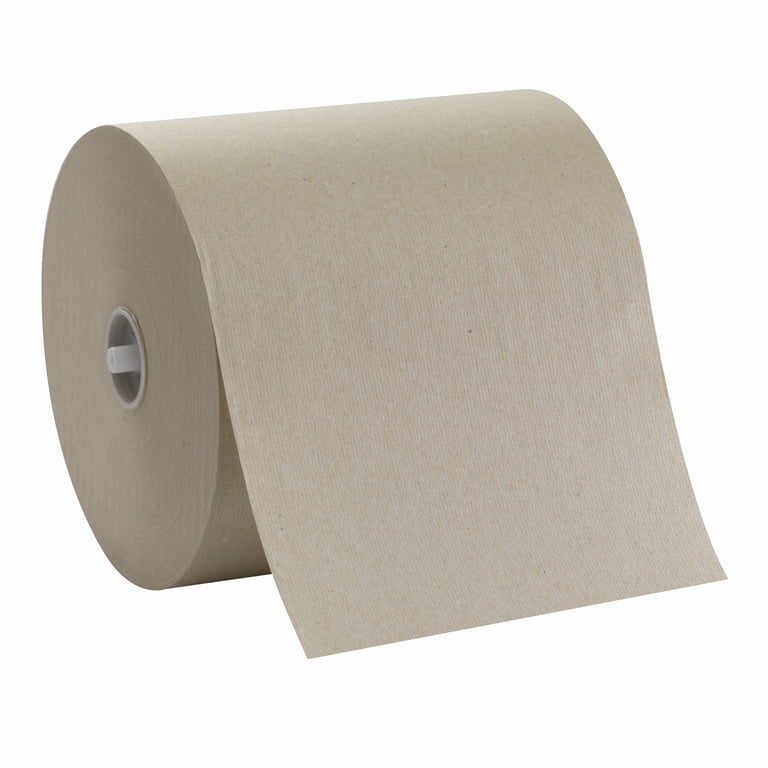 SofPull Hardwound Paper Towel Roll - 1 Case (White, 1-Ply, 9" X 400') For Commercial Use 10 thumbnail image