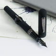 thumbnail image 4 of Conklin Mark Twain Crescent Filler Superblack Gunmetal Fountain Pen, 4 of 9