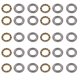 thumbnail image 1 of YUMILI 10 Uds. Cojinete de bolas de empuje avión carga Axial hardware de acero equipo mecánico Industrial(3613-0521-0012), 1 of 8