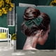 thumbnail image 3 of 4 Pieces Deft Hair Bun Maker Doughnut Hair Bun French Hairstyle (black, Khaki, Green, Dark Blue,fabric), 3 of 5