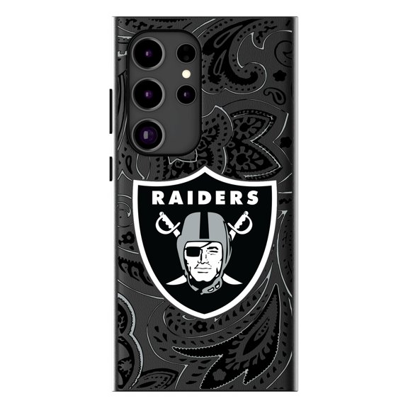 Keyscaper Las Vegas Raiders Paisley Galaxy Magnetic Bump Case