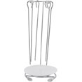 thumbnail image 1 of Parrilla para barbacoa de acero inoxidable, kit de asador para brochetas de barbacoa, accesorio duradero y sanitario para parrilla con 5 brochetas reutilizables, perfecto para, 1 of 9
