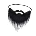 thumbnail image 1 of Barba de Papá Noel de Navidad, barba de gnomo falsa, suministros para fiesta de Navidad, accesorios de disfraz, disfraz de barba para adultos y niños Negro Yinane barba de papa noel, 1 of 8