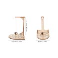 thumbnail image 2 of Kit de Modèle de Boussole en Bois pour Activités Éducatives pour Enfants, Kaki, 2 of 8