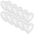 thumbnail image 3 of 12pcs Heart Shaped Plastic Ball Ornament Arrangement Party Decoration Hanging Balls, 3 of 4