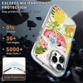 thumbnail image 5 of Magnetic Case for iPhone 14 Pro Max, Summer Fruit Vibrant Fashion Compatible with MagSafe Wireless Charging, Shockproof Protective Phone Case Cover, Clear White, 5 of 6