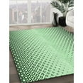 thumbnail image 2 of Ahgly Company Indoor Rectangle Patterned Mint Green Area Rugs, 2' x 3', 2 of 6