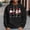 Black, variant on Christmas Hoodies for Men Fashion Funny Snowflake Reindeer Print Hoodies Drawstring Long Sleeve Pullover Sweatshirts-Khaki M