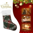 thumbnail image 5 of SKYSONIC Tartan Christmas Plaid Christmas Stockings Personalized Large Christmas Stocking Cute Snowflake Stockings 18 Inch Xmas Stocking for Xmas Decorations and Holiday Family Party Decor Xmas Gifts, 5 of 7