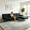 Black01, variant on Gewnee 89.4” Sofa Sleeper Bed L-Shaped Sectional Couches,Convertible Sofa Bed for Living Room,Apartment（Black）