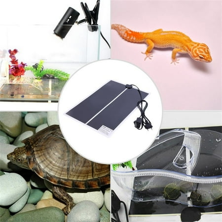TOOAD Reptile Heating Mat, Terrarium Heater, 7W Adjustable Reptile