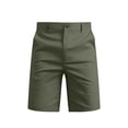 thumbnail image 4 of KeShDi Workout Shorts Running Shorts Basketball Men's Summer Casual Solid Color Button Pocket Breathable Fashion Shorts Army Green L, 4 of 4