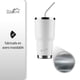 thumbnail image 4 of TERMO 30 OZ DE ACERO INOXIDABLE CON POPOTE Y CEPILLO COLOR BLANCO, 4 of 8