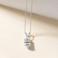 thumbnail image 4 of Lab Grown Diamond Pendant Necklace For Women | 2 Carat IGI Certified Marquise Shape FG-VS | Solitaire Pendant Necklace 14K White Gold | Quartze Split Bail, 4 of 7