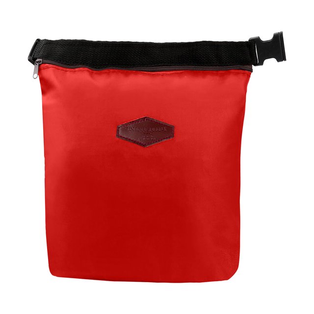 Cool Bag Small Lunch Bag With Zip Mini Cool Box Shopping Bag Insulated Bag Picnic Bag Lunch Bag For Work School Outdoor Red