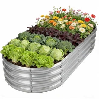 Infinite Cedar RB4x8x16.5 Deep Root Cedar Raised Garden Bed, 4 ft