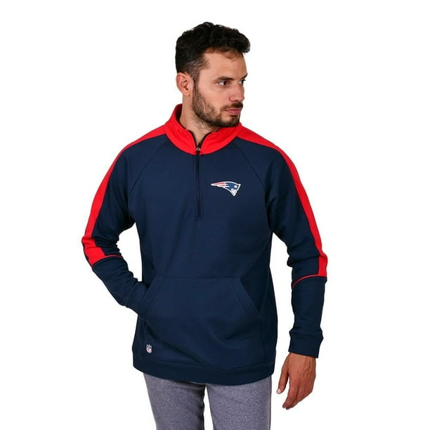 Sudadera Hombre NFL Talla G Azul Patriots