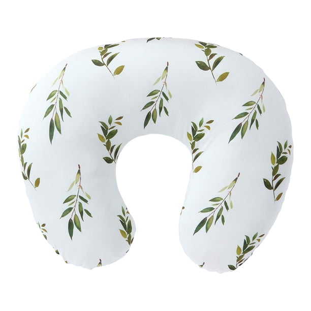 Funda de almohada de lactancia de flores, funda de almohada de lactancia para bebé, funda de almohada de lactancia para recién nacido, tela suave adecuada para bebés