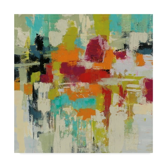 Trademark Fine Art 'Summer Silk Road' Canvas Art by Silvia Vassileva