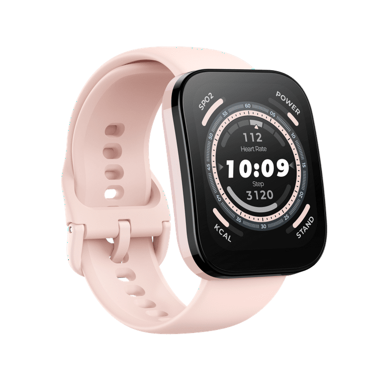 Amazfit Bip 5 Smart Watch with Ultra Large Screen & Bluetooth Calling –  Pastel Pink 