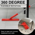 thumbnail image 6 of Flat Mop and Bucket System, Hands-Free Floor Mop and Bucket with Wringer Set for Home, Include 3 Reusable Microfiber Mop Pads, Wet and Dry Use, Home Cleaning for All Floor Types and Windows, 6 of 7