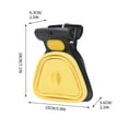 thumbnail image 4 of Yellow Pet Waste Remover Poop Scooper Large Size For Dogs And Cats Outdoor And Indoor Use Easy To Clean And Sanitary Design For Pet Owners Includes 1 Piece Weight 0.64 Pounds, 4 of 6