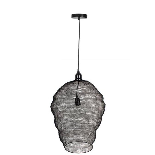 Kenroy Home 94074BL Hivly 1 Light Pendant, Black