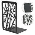 thumbnail image 4 of Keyohome Metal Bookends for Shelves, Heavy Duty Book Ends Nonskid Bookend Support Shelf Holder, Black, 4 of 8